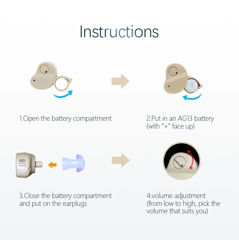 ITE Sound Aid Hearing Amplifier high quality
